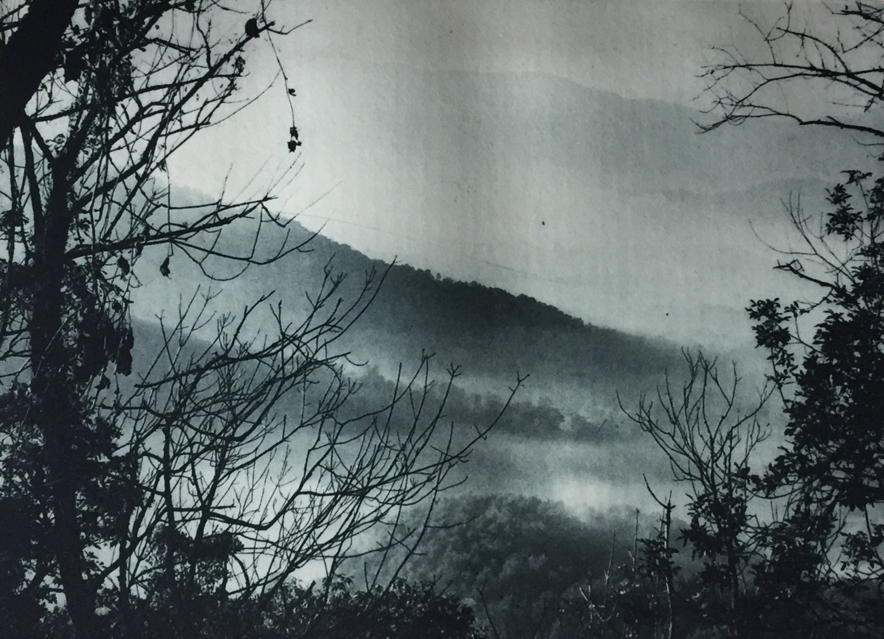 Blue Ridge, Mountain-to-Sea Trail print